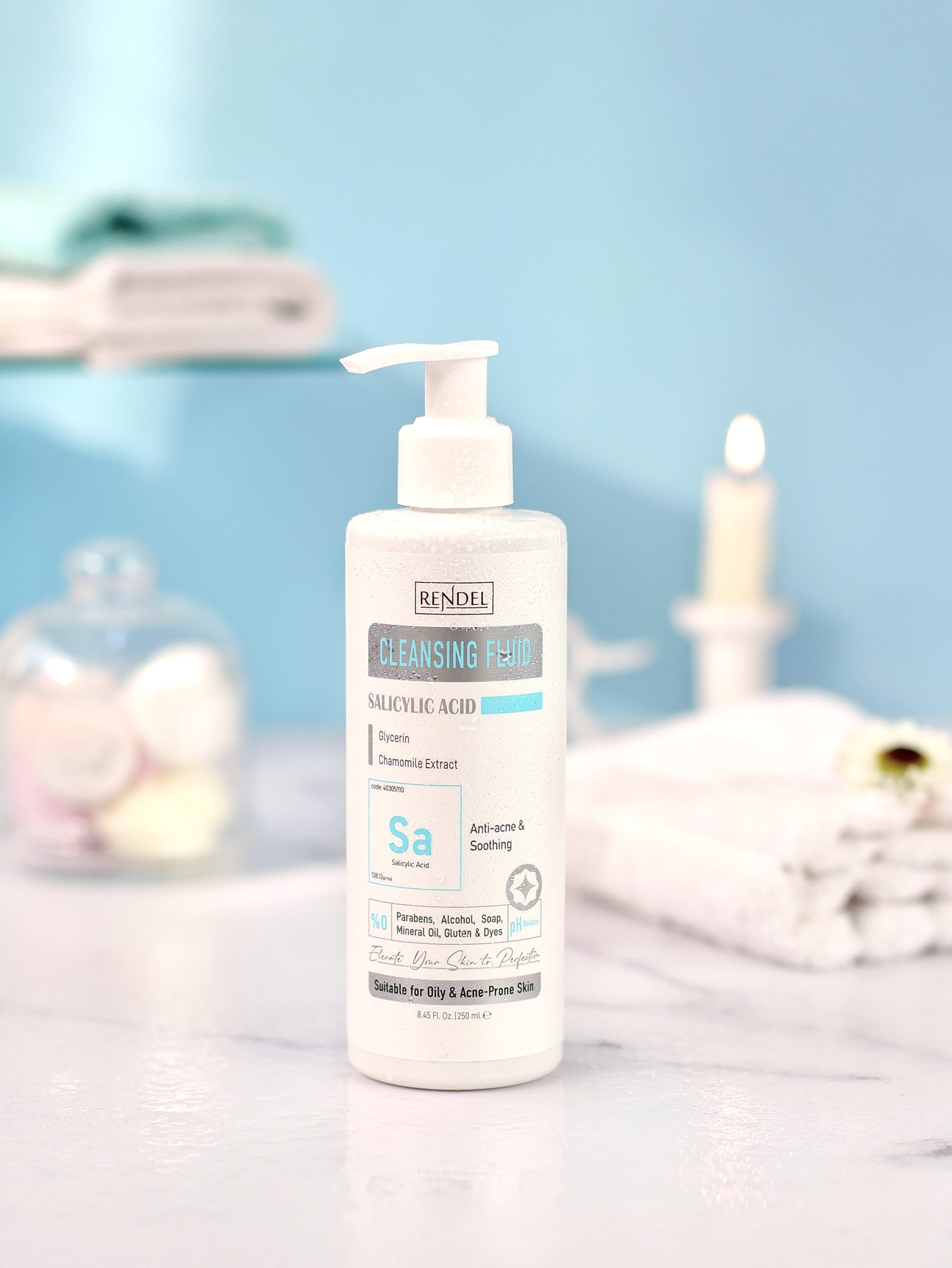 ژل شستشوی فلویید سالسیلیک اسید